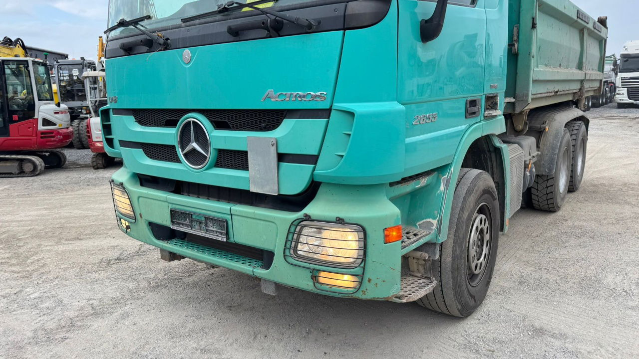 Mercedes-Benz Actros 2655 6x4 meiller bordmatic tipper - retarder - V8 - Camião basculante: foto 2 Mercedes-Benz Actros 2655 6x4 meiller bordmatic tipper - retarder - V8 - Camião basculante: foto 2