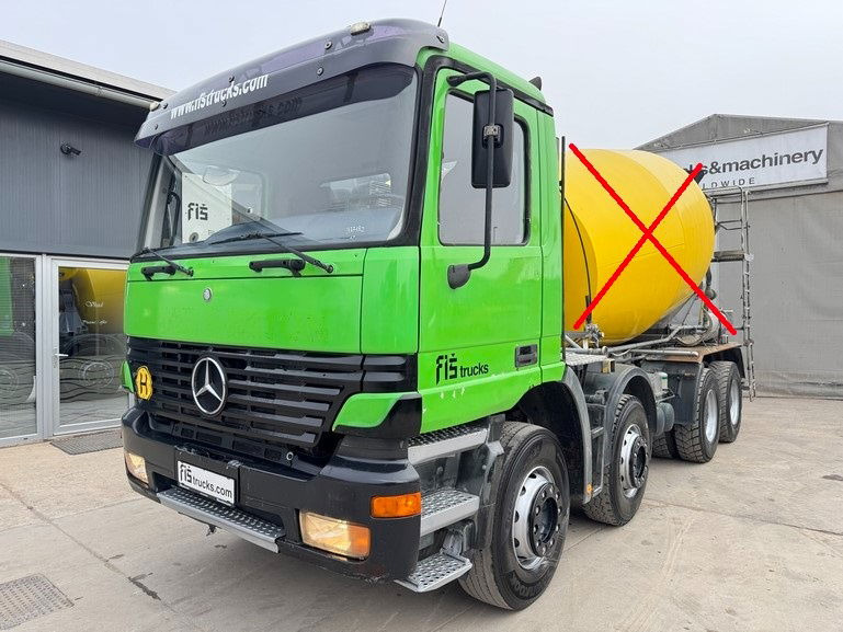 Mercedes-Benz Actros 4143 8x4 chassis - big axle - Camião chassi: foto 1 Mercedes-Benz Actros 4143 8x4 chassis - big axle - Camião chassi: foto 1