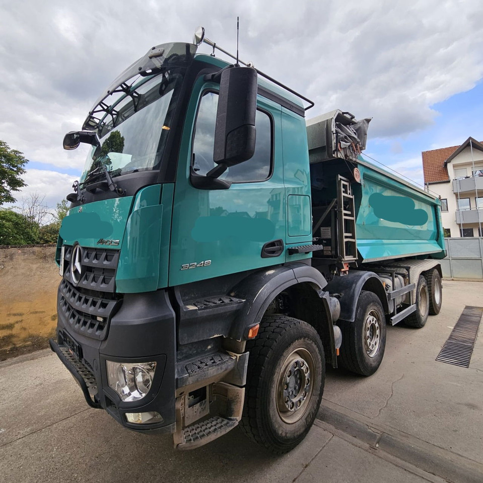 Mercedes-Benz Arocs 3248 8X4 mulda tipper - electric taurpaulin - Camião basculante: foto 1 Mercedes-Benz Arocs 3248 8X4 mulda tipper - electric taurpaulin - Camião basculante: foto 1