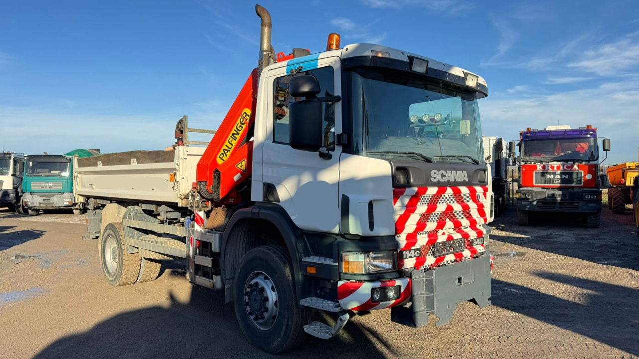 Scania P 114C 340 4x4 tipper - PK 14080 - 10.6M - 108.000km - Camião basculante, Camião grua: foto 3 Scania P 114C 340 4x4 tipper - PK 14080 - 10.6M - 108.000km - Camião basculante, Camião grua: foto 3