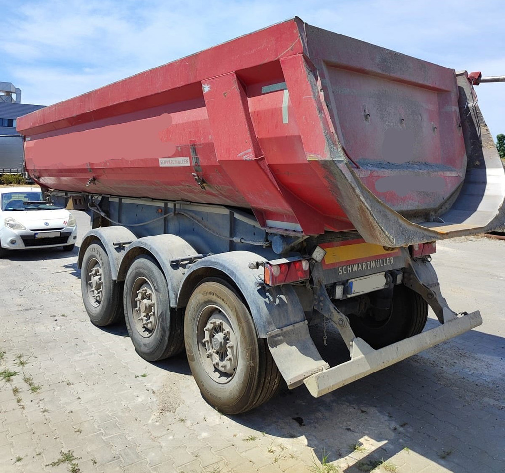 Schwarzmüller 3-Axle Tipper - Taurpaulin - Semi-reboque basculante: foto 4 Schwarzmüller 3-Axle Tipper - Taurpaulin - Semi-reboque basculante: foto 4