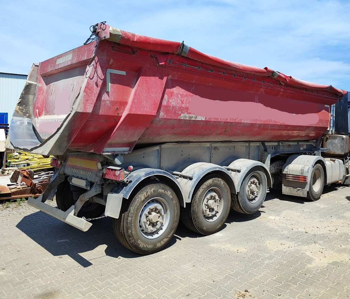 Schwarzmüller 3-Axle Tipper - Taurpaulin - Semi-reboque basculante: foto 5 Schwarzmüller 3-Axle Tipper - Taurpaulin - Semi-reboque basculante: foto 5