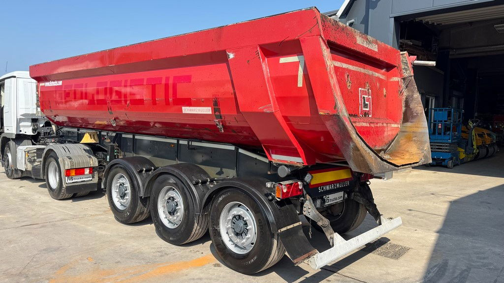 Schwarzmüller 3-Axle Tipper Trailer - hardox - Semi-reboque basculante: foto 5 Schwarzmüller 3-Axle Tipper Trailer - hardox - Semi-reboque basculante: foto 5