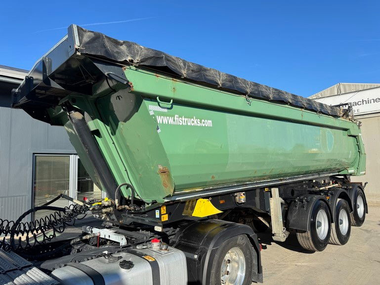 Schwarzmüller Meiller Mhps 12/27 3-Axle Tipper Trailer - hydr. back - Semi-reboque basculante: foto 1 Schwarzmüller Meiller Mhps 12/27 3-Axle Tipper Trailer - hydr. back - Semi-reboque basculante: foto 1