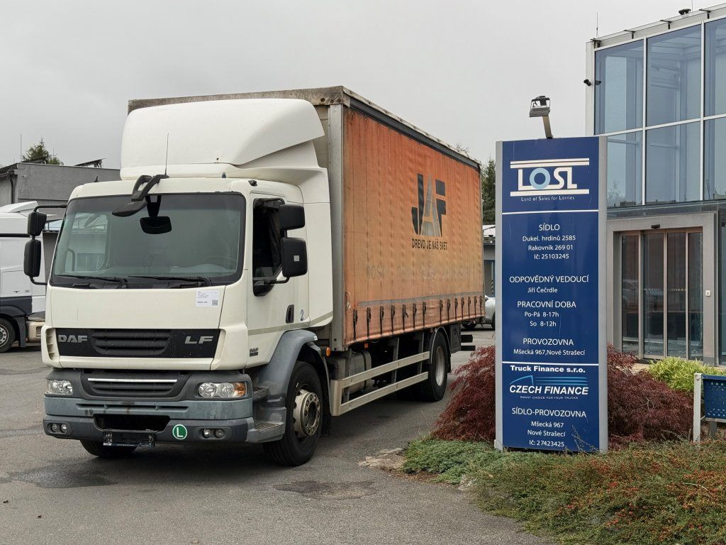 DAF LF55.250 EURO 4 - Camião de lona: foto 1 DAF LF55.250 EURO 4 - Camião de lona: foto 1