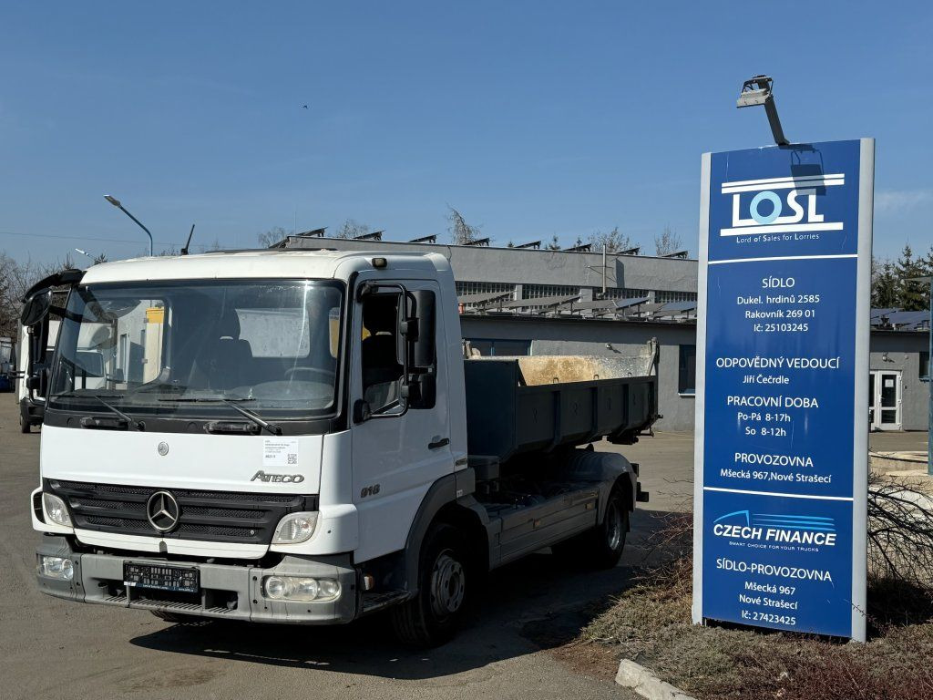 Mercedes-Benz 916 Atego EURO 4 - Camião polibenne: foto 1 Mercedes-Benz 916 Atego EURO 4 - Camião polibenne: foto 1