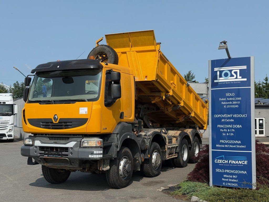 Renault Kerax 460 8x6 EURO 5 - Camião basculante: foto 1 Renault Kerax 460 8x6 EURO 5 - Camião basculante: foto 1
