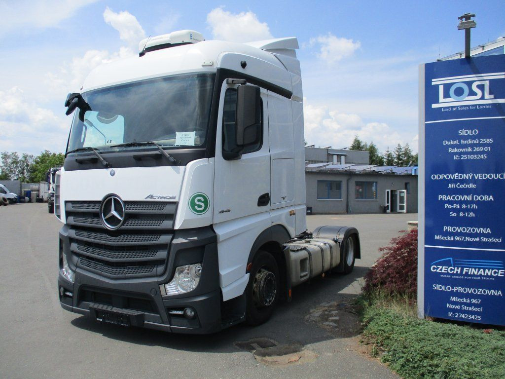 Mercedes-Benz 1845 Actros EURO 6 MEGA/lowdeck - Tractor: foto 1 Mercedes-Benz 1845 Actros EURO 6 MEGA/lowdeck - Tractor: foto 1