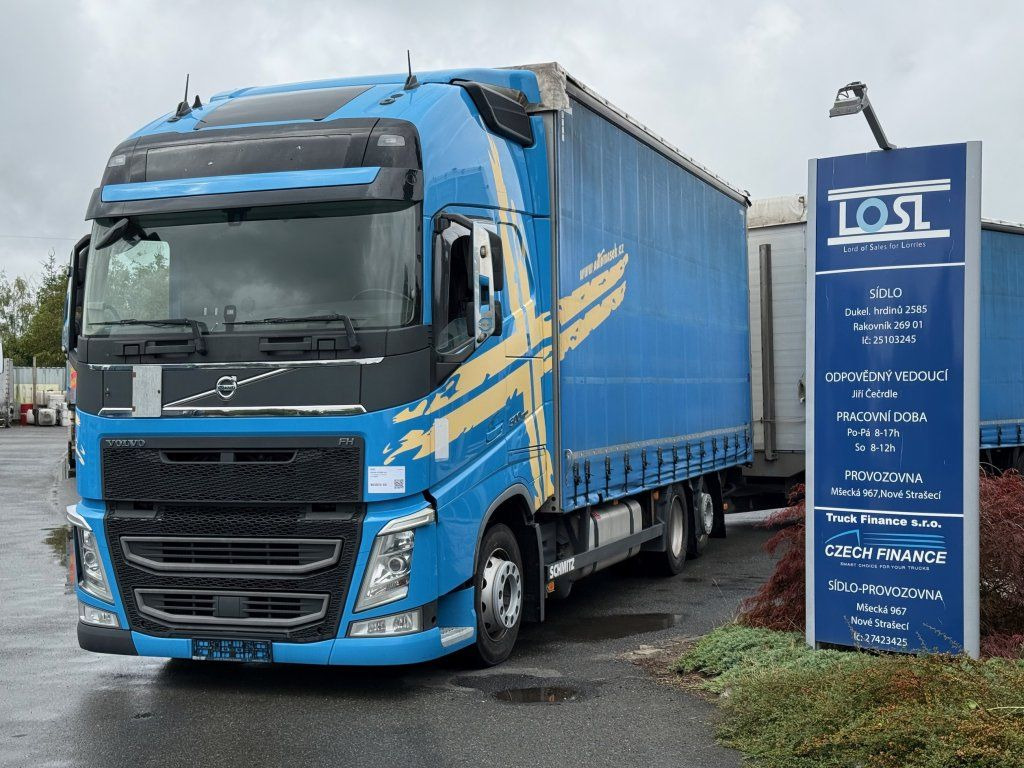 Volvo FH500 6x2 Euro 6 + Schmitz - Camião de lona: foto 1 Volvo FH500 6x2 Euro 6 + Schmitz - Camião de lona: foto 1