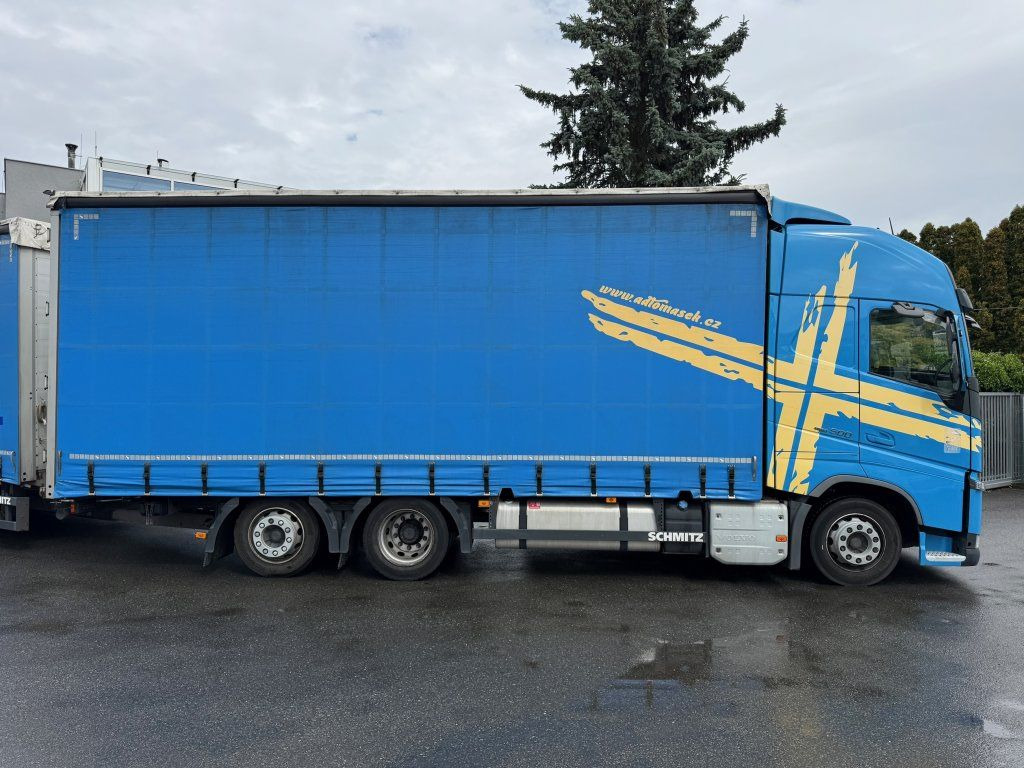 Volvo FH500 6x2 Euro 6 + Schmitz - Camião de lona: foto 2 Volvo FH500 6x2 Euro 6 + Schmitz - Camião de lona: foto 2