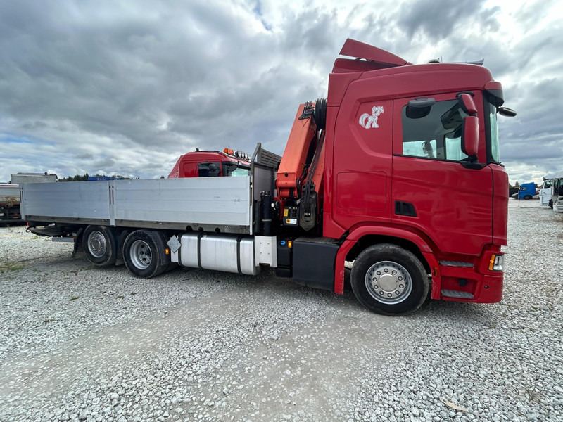 Scania R 450 | Palfinger PK 26002 | TULOSSA - Camião de caixa aberta/ Plataforma, Camião grua: foto 4 Scania R 450 | Palfinger PK 26002 | TULOSSA - Camião de caixa aberta/ Plataforma, Camião grua: foto 4