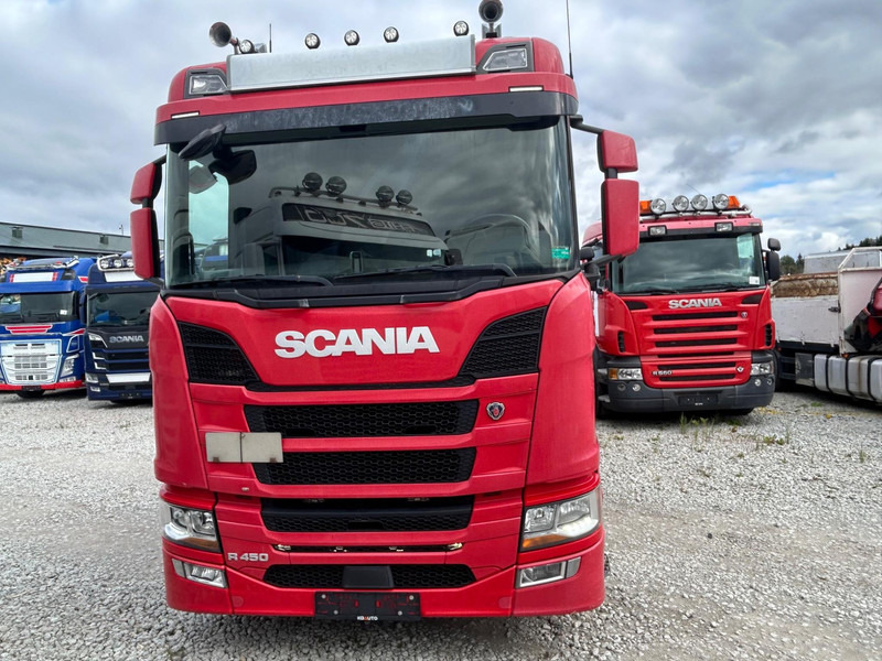 Scania R 450 | Palfinger PK 26002 | TULOSSA - Camião de caixa aberta/ Plataforma, Camião grua: foto 2 Scania R 450 | Palfinger PK 26002 | TULOSSA - Camião de caixa aberta/ Plataforma, Camião grua: foto 2