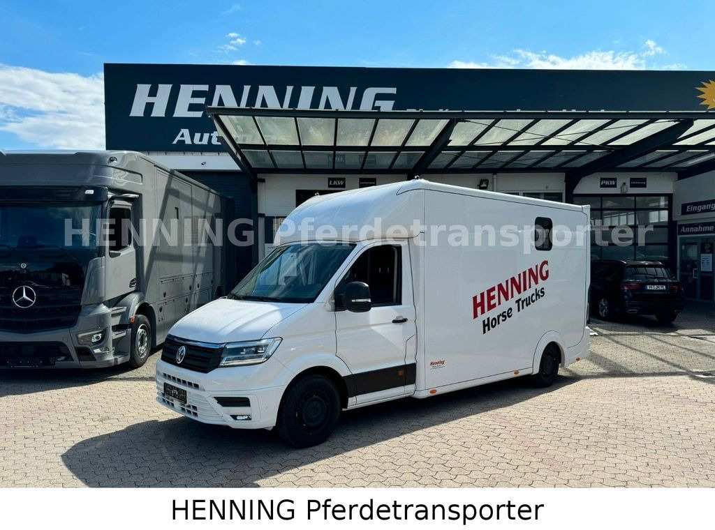 Volkswagen Crafter 3 - Sitzer *AUFBAU NEU* - Camião de transporte de cavalos, Veículo comercial: foto 1 Volkswagen Crafter 3 - Sitzer *AUFBAU NEU* - Camião de transporte de cavalos, Veículo comercial: foto 1