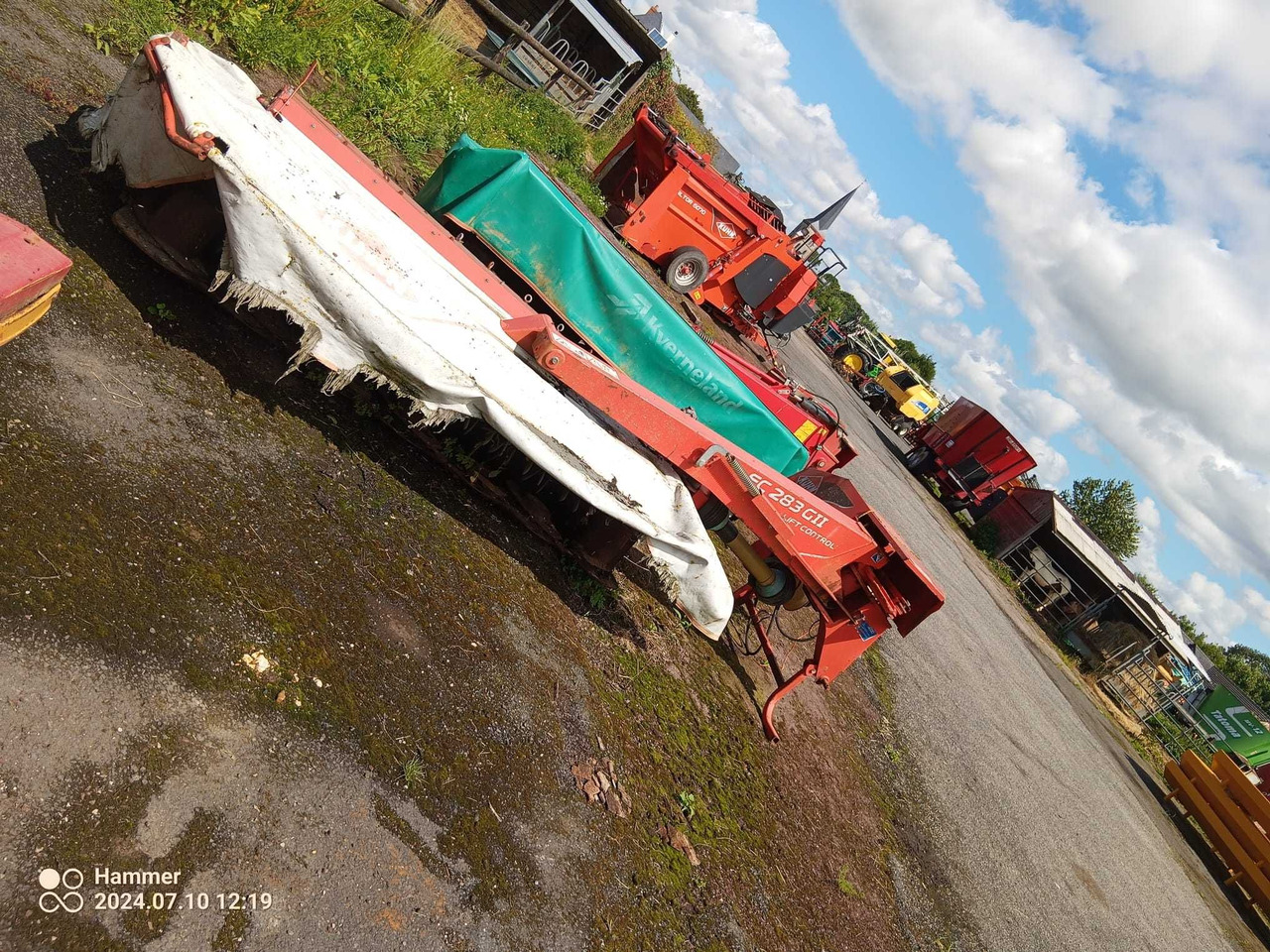 Kosiarka Kuhn fc 283 GII - Gadanheira: foto 2 Kosiarka Kuhn fc 283 GII - Gadanheira: foto 2