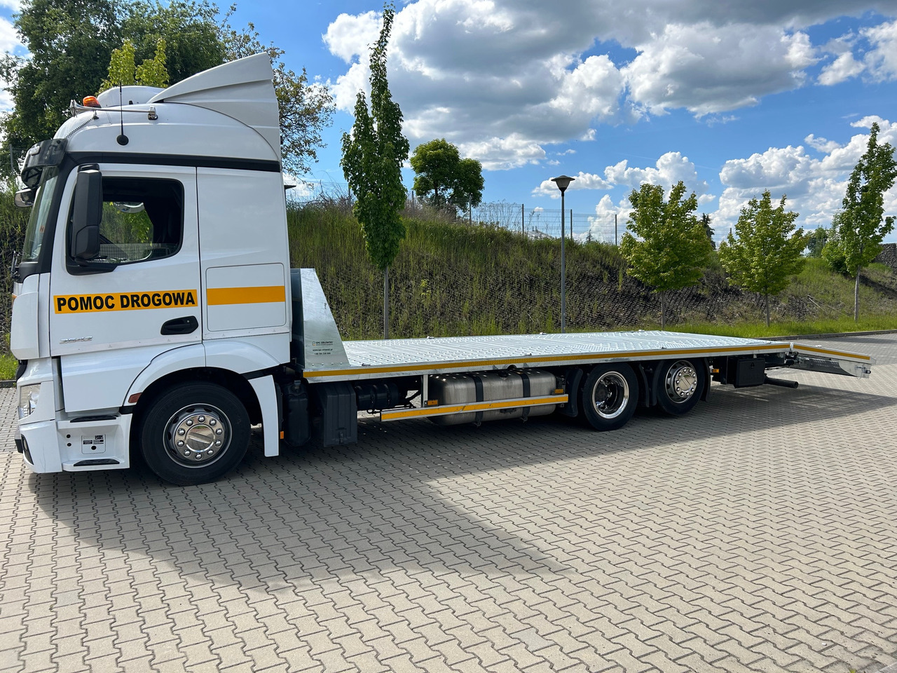MERCEDES-BENZ Actros 2542 / 2019 / NEW Galvanized tow truck 2025 /9.5m - Camião transporte de veículos: foto 2 MERCEDES-BENZ Actros 2542 / 2019 / NEW Galvanized tow truck 2025 /9.5m - Camião transporte de veículos: foto 2