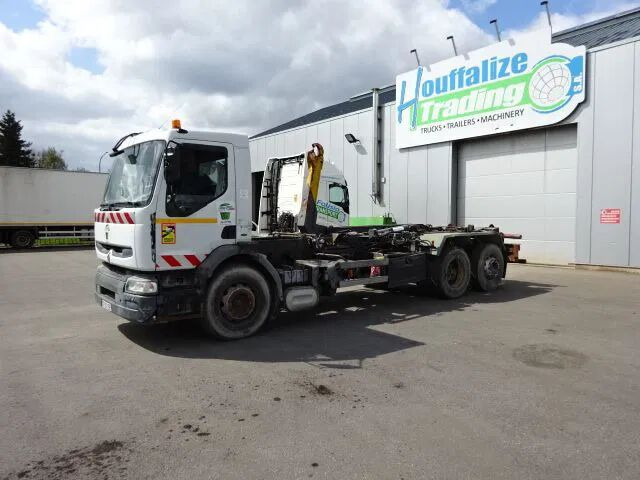 Renault Premium 370 dci - 6x2 - container system - crane/grue - Camião com sistema de cabo: foto 5 Renault Premium 370 dci - 6x2 - container system - crane/grue - Camião com sistema de cabo: foto 5