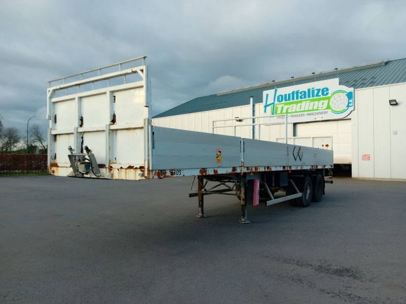 Trailor 2 axles / Full steel - rail side/ridelles - Semi-reboque plataforma/ Caixa aberta: foto 1 Trailor 2 axles / Full steel - rail side/ridelles - Semi-reboque plataforma/ Caixa aberta: foto 1