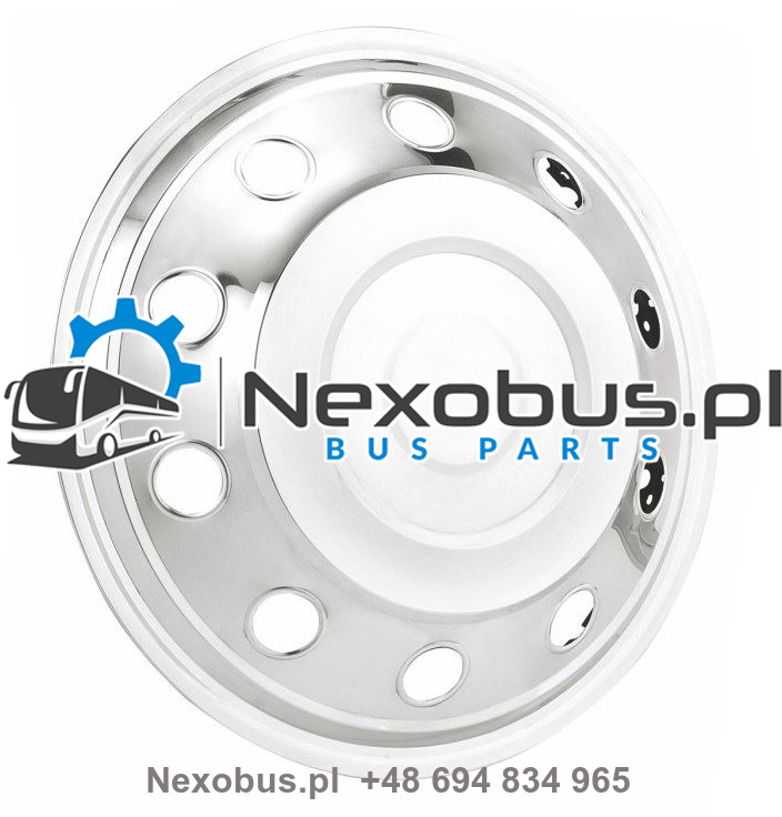 Kołpak 16" nierdzewny przód Fiat Ducato Iveco Daily Ford Transit - Jantes e pneus por Ônibus: foto 1 Kołpak 16" nierdzewny przód Fiat Ducato Iveco Daily Ford Transit - Jantes e pneus por Ônibus: foto 1