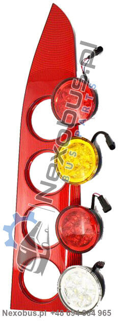 Lampa tył Scania New Century LED prawa komplet - Farol traseiros por Ônibus: foto 1 Lampa tył Scania New Century LED prawa komplet - Farol traseiros por Ônibus: foto 1