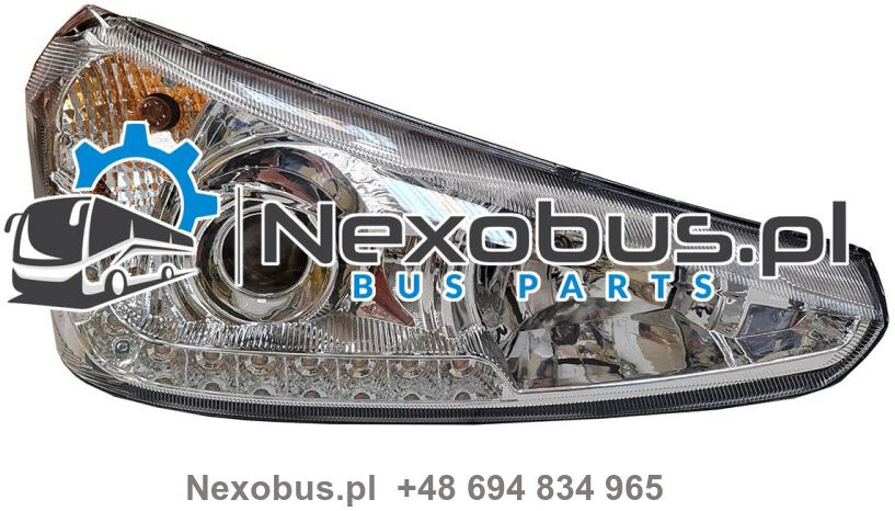 Reflektor Scania Irizar PB z lampa do jazdy dziennej i kierunkowskazem LED prawy - Farol dianteira por Ônibus: foto 1 Reflektor Scania Irizar PB z lampa do jazdy dziennej i kierunkowskazem LED prawy - Farol dianteira por Ônibus: foto 1