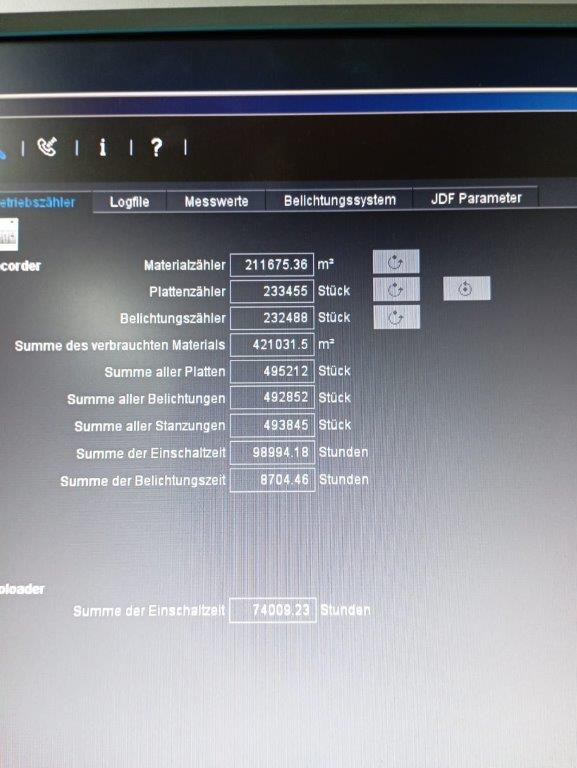 8up thermal ctp Heidelberg Suprasetter 105 with MCL and Prinect Metashooter 11 - Máquina de impressão: foto 2 8up thermal ctp Heidelberg Suprasetter 105 with MCL and Prinect Metashooter 11 - Máquina de impressão: foto 2