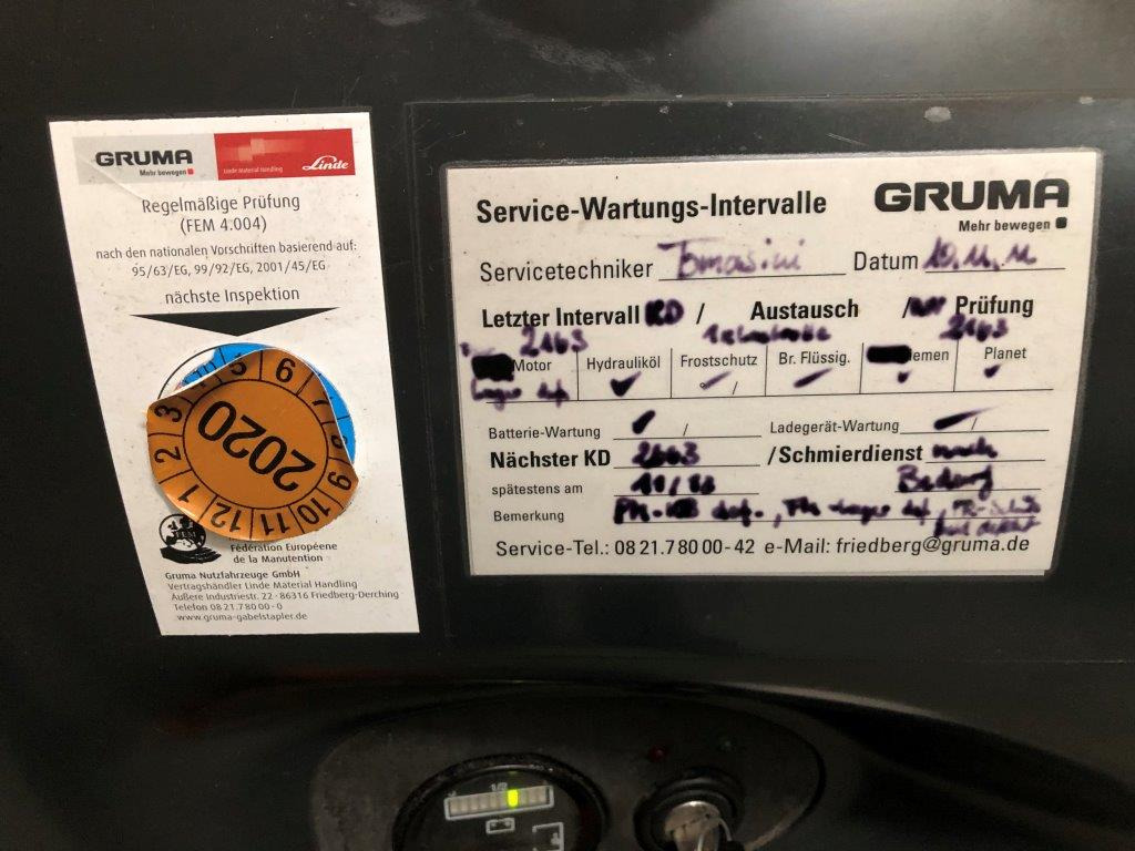 Ant Linde L 10 - high lift truck - stacker - electric pallet truck - pedestrian stacker - Stacker: foto 4 Ant Linde L 10 - high lift truck - stacker - electric pallet truck - pedestrian stacker - Stacker: foto 4