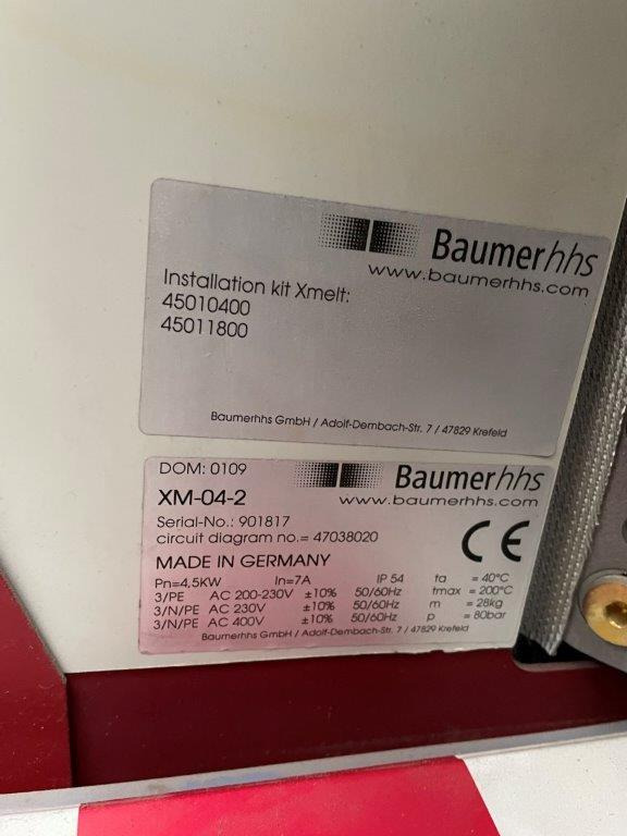 Baumer HHS PreMelter XMelt XM-04-2200 - Encadernadora: foto 2 Baumer HHS PreMelter XMelt XM-04-2200 - Encadernadora: foto 2