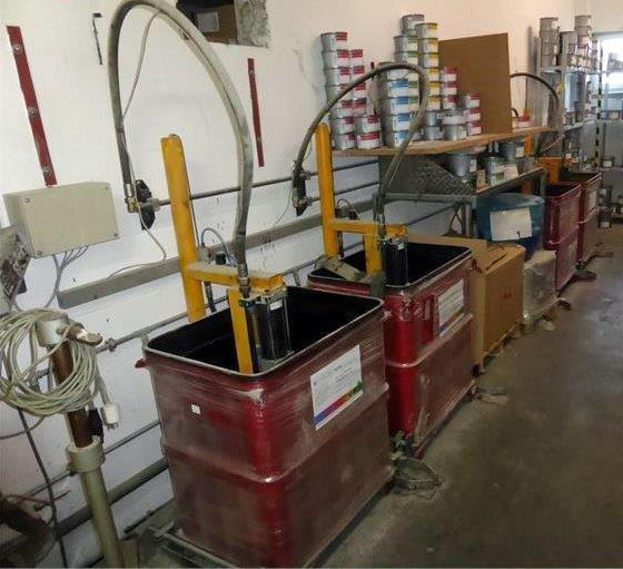 Betz P 100-F pneumatic paint pumps - Máquina de impressão: foto 4 Betz P 100-F pneumatic paint pumps - Máquina de impressão: foto 4