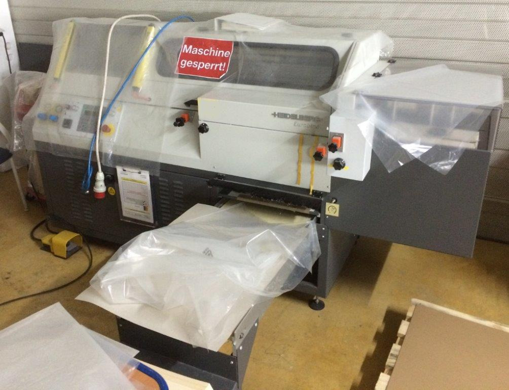 Heidelberg Eurobind EB-500 Single-Column Hotmelt Adhesive Binder - Encadernadora: foto 1 Heidelberg Eurobind EB-500 Single-Column Hotmelt Adhesive Binder - Encadernadora: foto 1