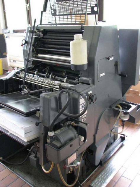 Heidelberg GTO 52 single-color offset press - Impressora offset: foto 2 Heidelberg GTO 52 single-color offset press - Impressora offset: foto 2