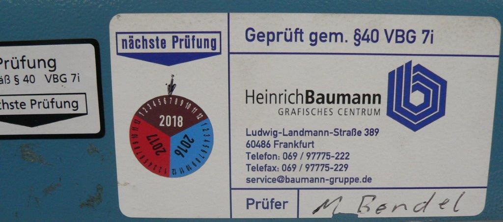 High-speed cutter Wohlenberg WP 92 SPM - Máquina de corte de papel: foto 4 High-speed cutter Wohlenberg WP 92 SPM - Máquina de corte de papel: foto 4
