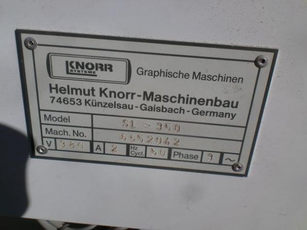 Knorr L 350 pallet lift - Equipamento de armazém: foto 4 Knorr L 350 pallet lift - Equipamento de armazém: foto 4