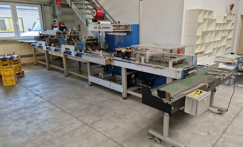 Opp film packaging machine with tear thread Pfankuch 4506 - Máquina de embalagem: foto 1 Opp film packaging machine with tear thread Pfankuch 4506 - Máquina de embalagem: foto 1