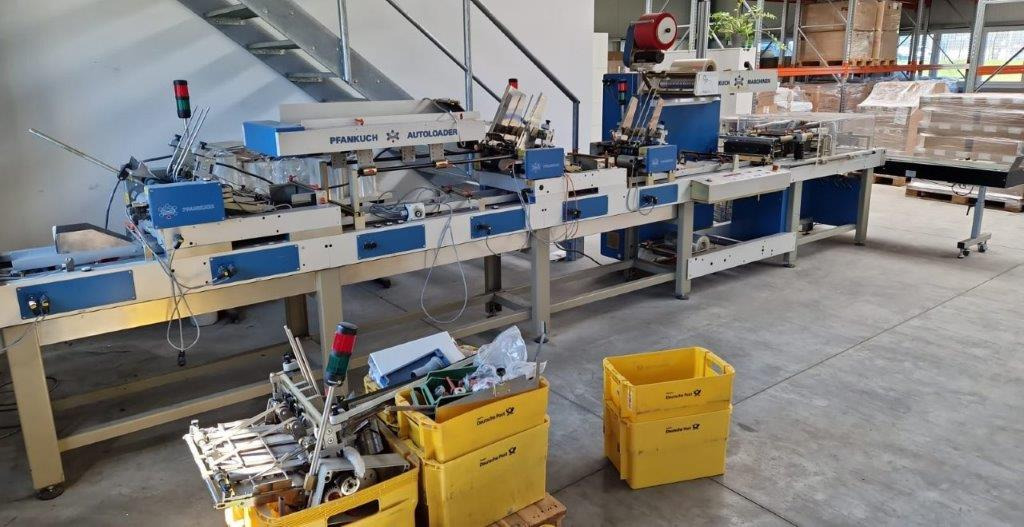 Opp film packaging machine with tear thread Pfankuch 4506 - Máquina de embalagem: foto 2 Opp film packaging machine with tear thread Pfankuch 4506 - Máquina de embalagem: foto 2