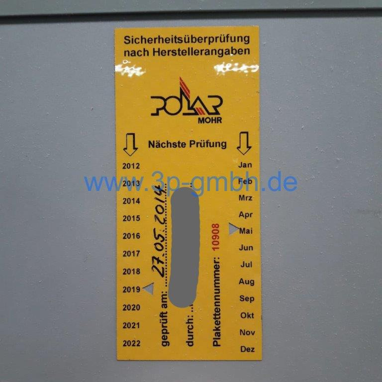 POLAR large format high-speed cutter 176 ED with loading transomat Polar TR 185-BL-7 - Máquina de corte de papel: foto 5 POLAR large format high-speed cutter 176 ED with loading transomat Polar TR 185-BL-7 - Máquina de corte de papel: foto 5