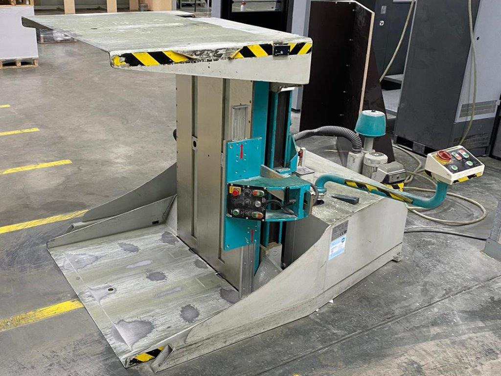 Pile turner with vibration and ventilation Rachner PT 1000 PA+RS - Máquina de impressão: foto 1 Pile turner with vibration and ventilation Rachner PT 1000 PA+RS - Máquina de impressão: foto 1