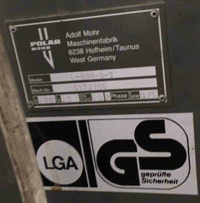 Polar Mohr L 600-G-3 fork lift with adjustable forks - Equipamento de armazém: foto 2 Polar Mohr L 600-G-3 fork lift with adjustable forks - Equipamento de armazém: foto 2