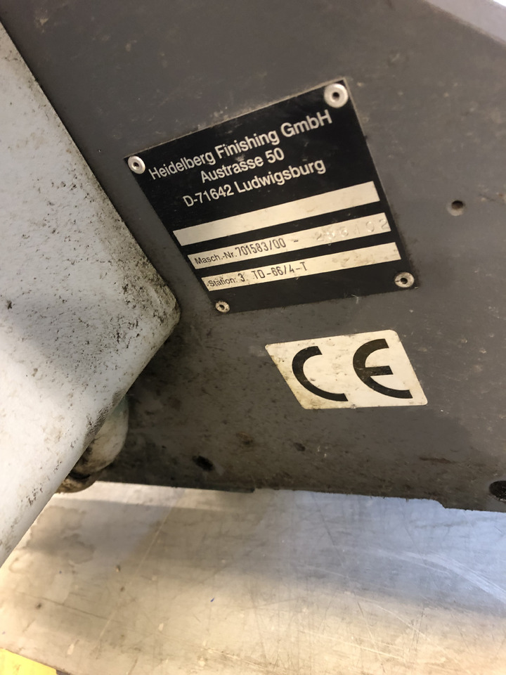 Stahlfolder Topline TD 66-4 with DCT control 3.tes buckle plate folder Heidelberg - Máquina de dobrar papel: foto 3 Stahlfolder Topline TD 66-4 with DCT control 3.tes buckle plate folder Heidelberg - Máquina de dobrar papel: foto 3
