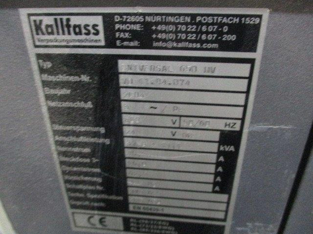 Máquina de embalagem Stretch packer Kallfass Superwrap 650 with Kallfass Shrink Tunel Universal 650 HV: foto 7