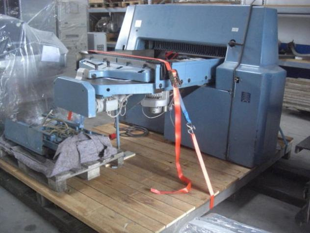 Wohlenberg 115 MCS-2 TV high-speed cutter - Máquina de corte de papel: foto 2 Wohlenberg 115 MCS-2 TV high-speed cutter - Máquina de corte de papel: foto 2