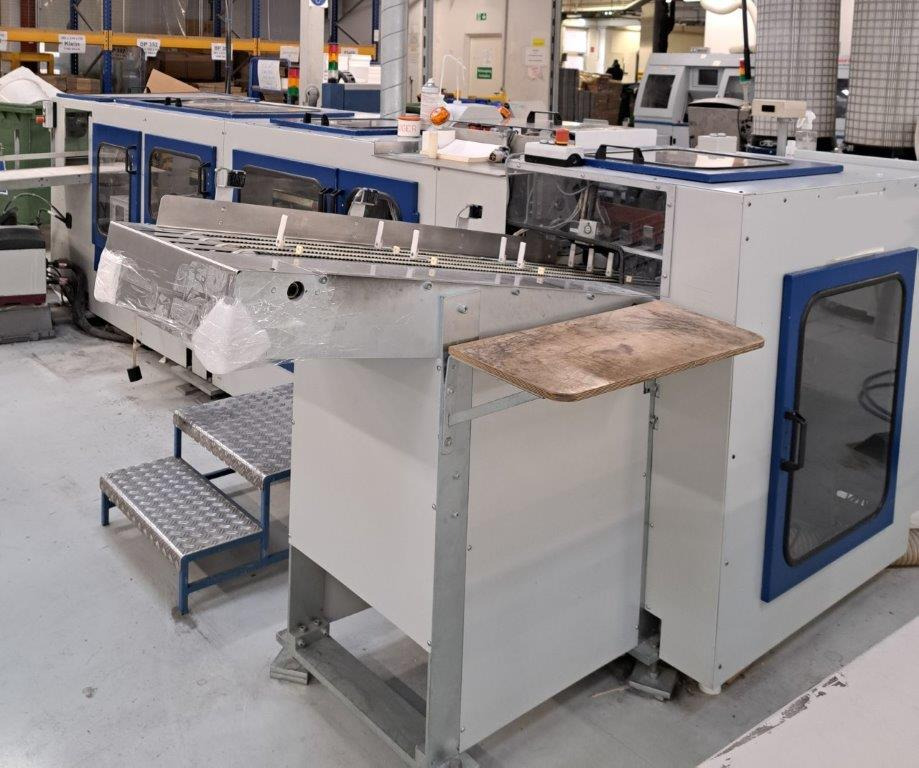 Máquina de impressão book on Demand Perfect Binder - spine gluing station DGR Graphic KM 40: foto 9