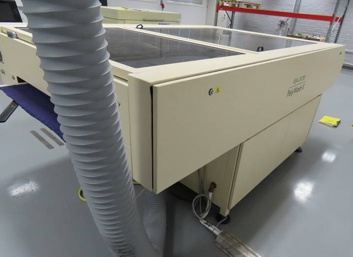 Flexo printing plate washer Glunz & Jensen DEGRAF Polywash II - Máquina de impressão: foto 4 Flexo printing plate washer Glunz & Jensen DEGRAF Polywash II - Máquina de impressão: foto 4