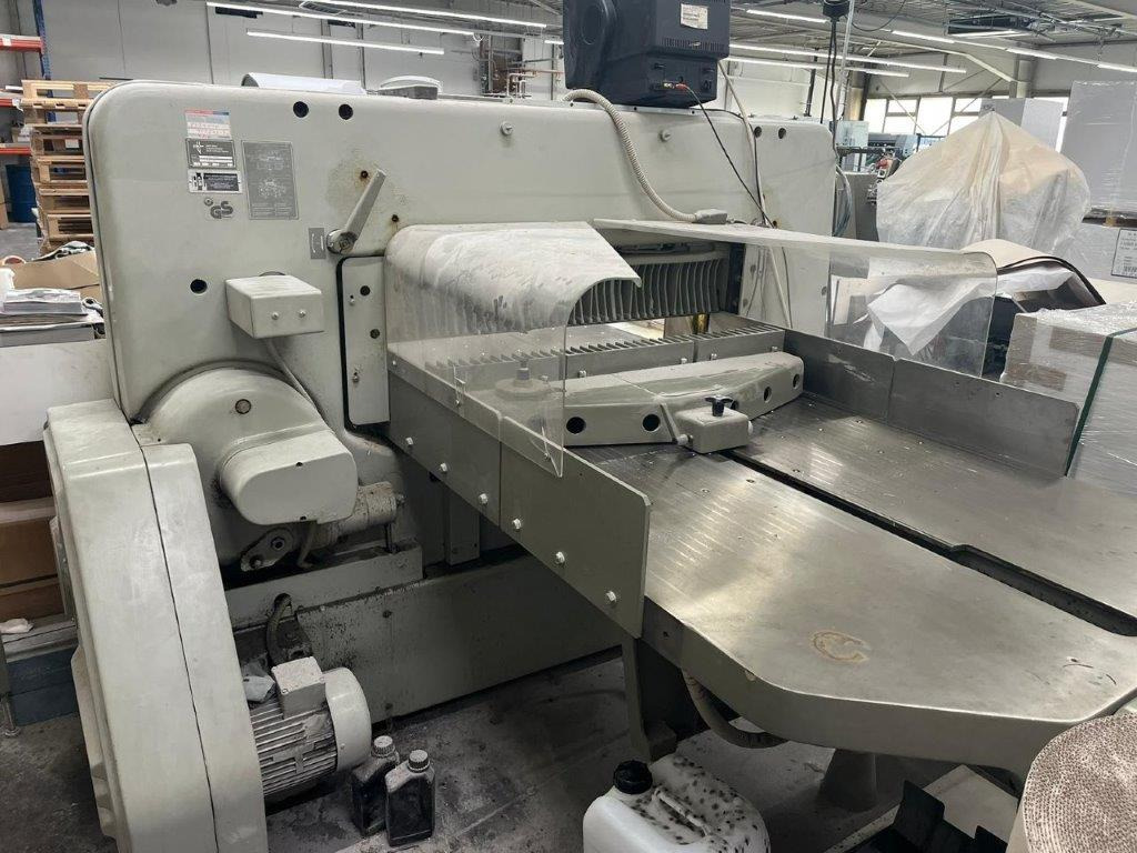 Small cutting flowline Polar Mohr with Cutter 115 EM-Mon, Lift, Jogger - Máquina de corte de papel: foto 5 Small cutting flowline Polar Mohr with Cutter 115 EM-Mon, Lift, Jogger - Máquina de corte de papel: foto 5