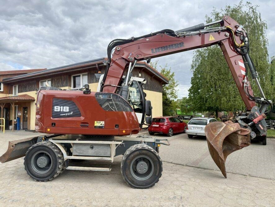 Liebherr A918 Compact - Escavadeira de rodas: foto 3 Liebherr A918 Compact - Escavadeira de rodas: foto 3