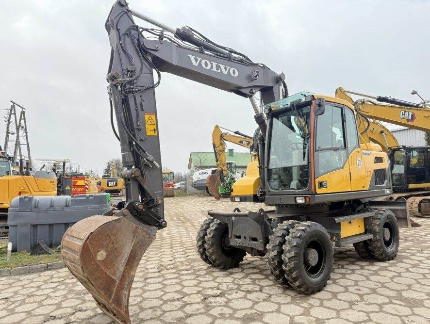 Volvo EW140D - Escavadeira de rodas: foto 3 Volvo EW140D - Escavadeira de rodas: foto 3