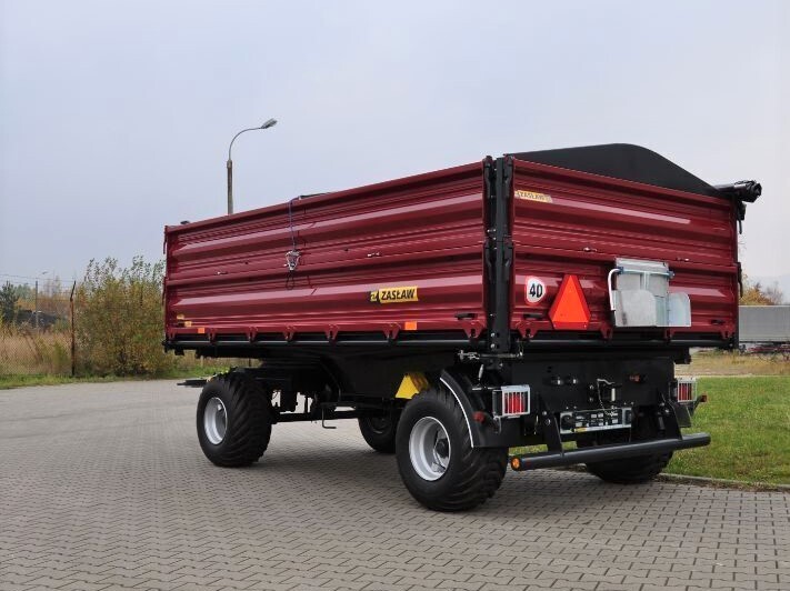 Reboque basculante agrícola novo Zaslaw D737-8 im Lager / in stock: foto 6