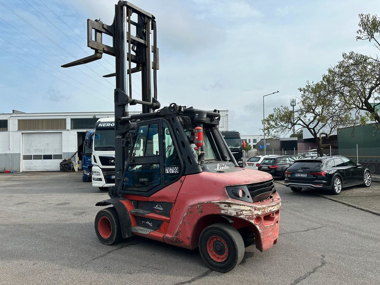 Linde H80D -03/900 Klima/Rückfahrkamera Linde H80D -03/900 Klima/Rückfahrkamera - Empilhadeira a diesel: foto 4 Linde H80D -03/900 Klima/Rückfahrkamera Linde H80D -03/900 Klima/Rückfahrkamera - Empilhadeira a diesel: foto 4