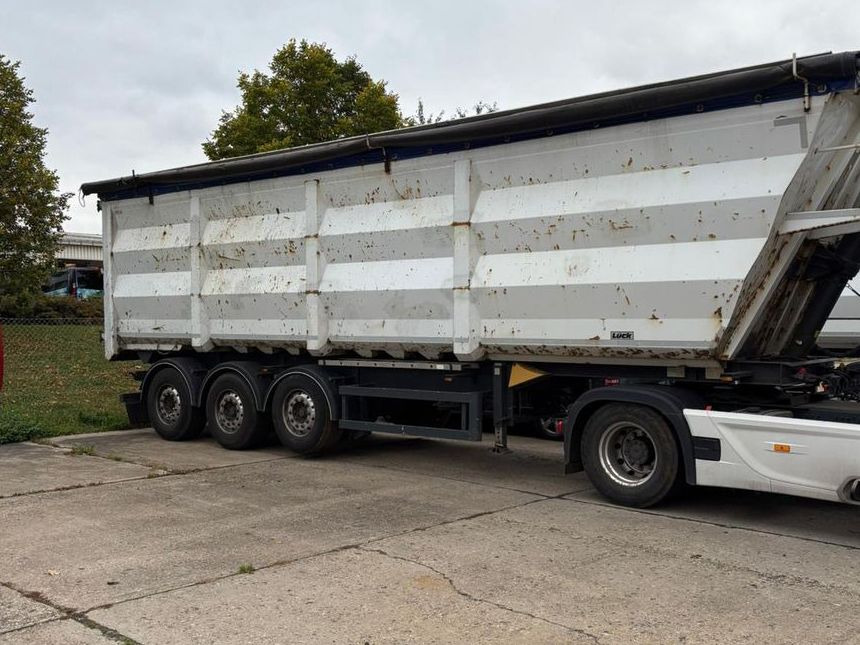 Lück SKF 35 60m³ Liftachse/Plane - Semi-reboque basculante: foto 2 Lück SKF 35 60m³ Liftachse/Plane - Semi-reboque basculante: foto 2