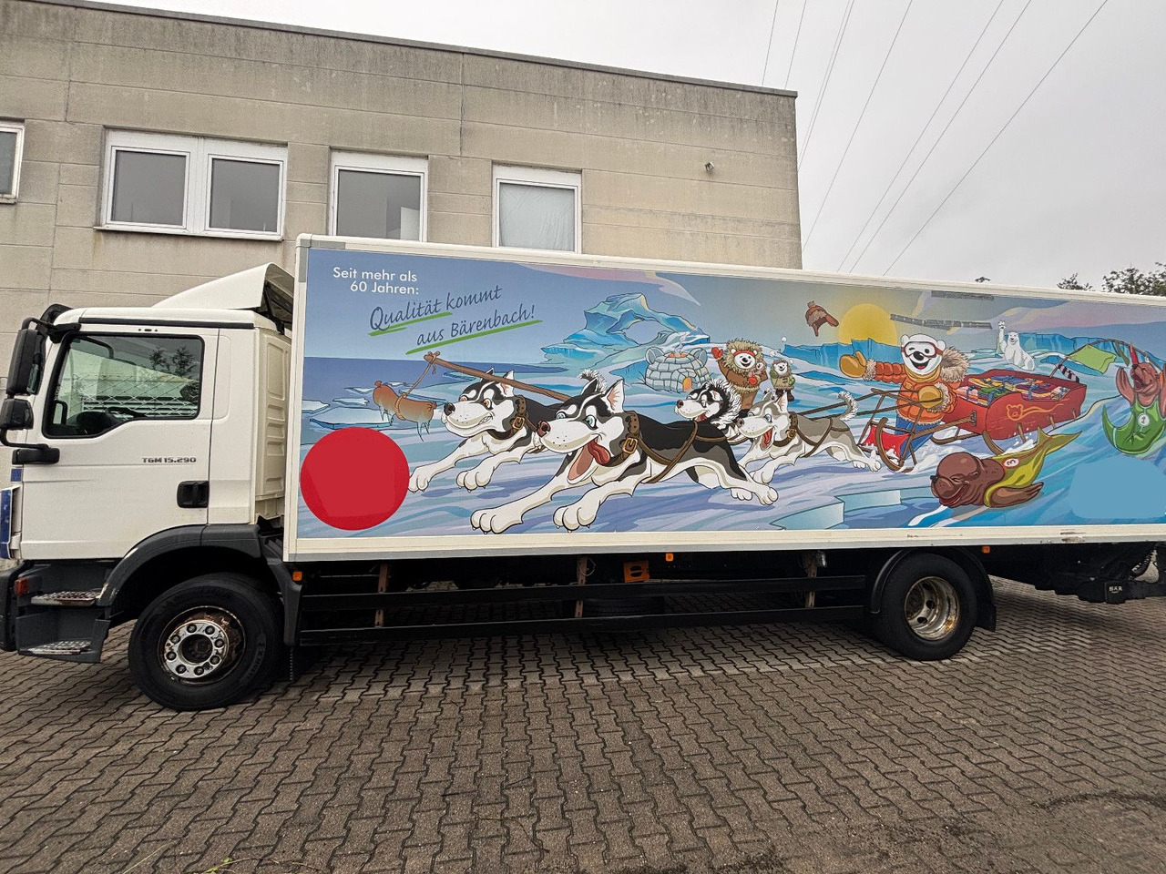 MAN TGM 15.290 kein 12.250 - Camião furgão: foto 1 MAN TGM 15.290 kein 12.250 - Camião furgão: foto 1