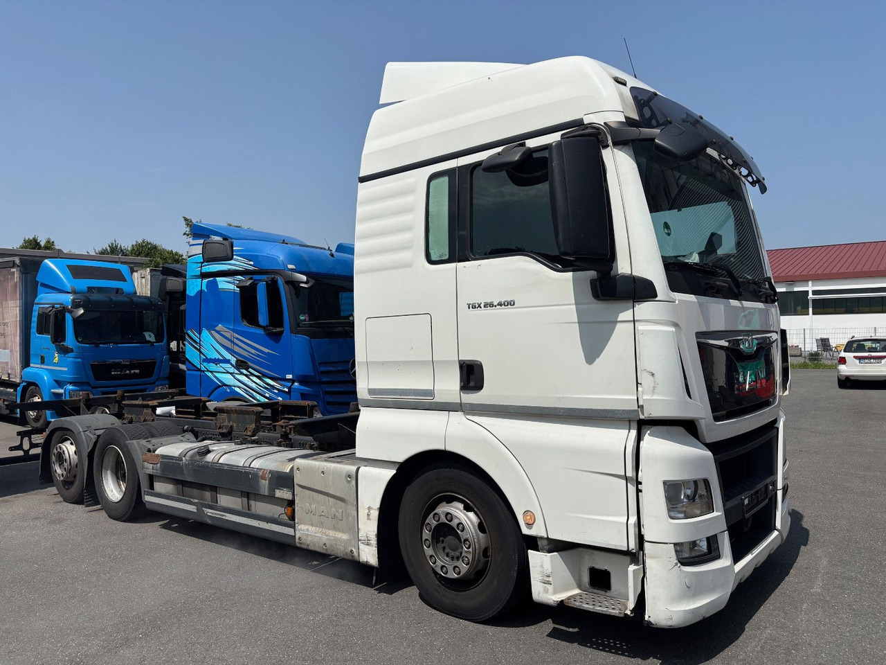 MAN TGX 26.400 Retarder/Lift/ - Camião transportador de contêineres/ Caixa móvel: foto 3 MAN TGX 26.400 Retarder/Lift/ - Camião transportador de contêineres/ Caixa móvel: foto 3